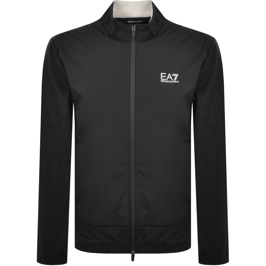 Black ea7 sweatshirt clearance