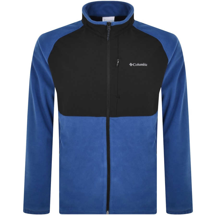 Columbia Fleece Full Zip Sweatshirt Blue