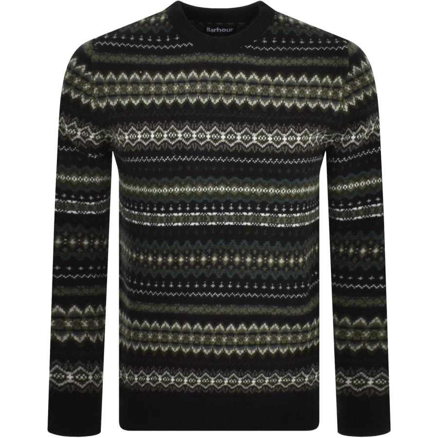 Black barbour jumper on sale