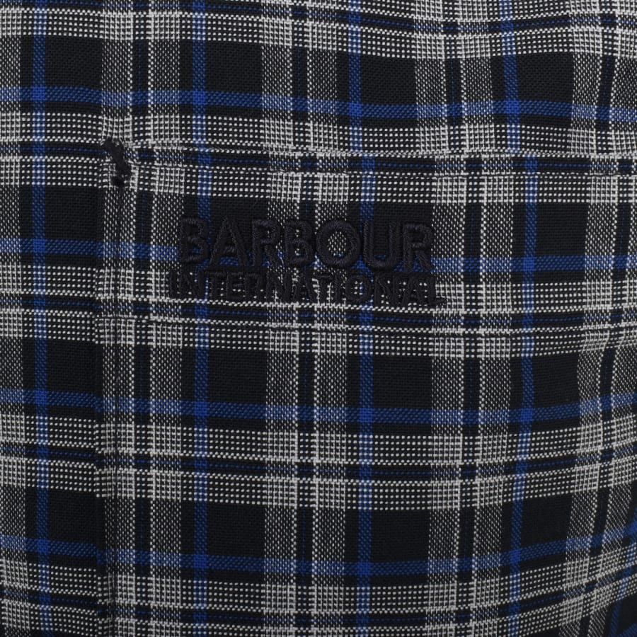 Image number 3 for Barbour International Hawks Shirt Blue