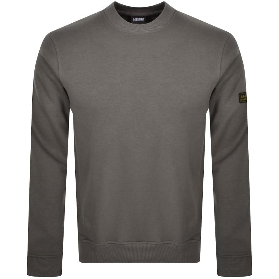 Barbour International Outline Sweatshirt Grey