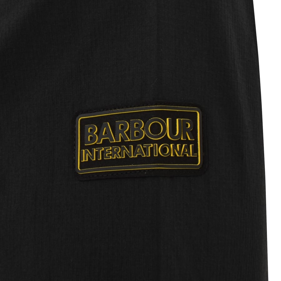 Image number 4 for Barbour International Flex Overshirt Black