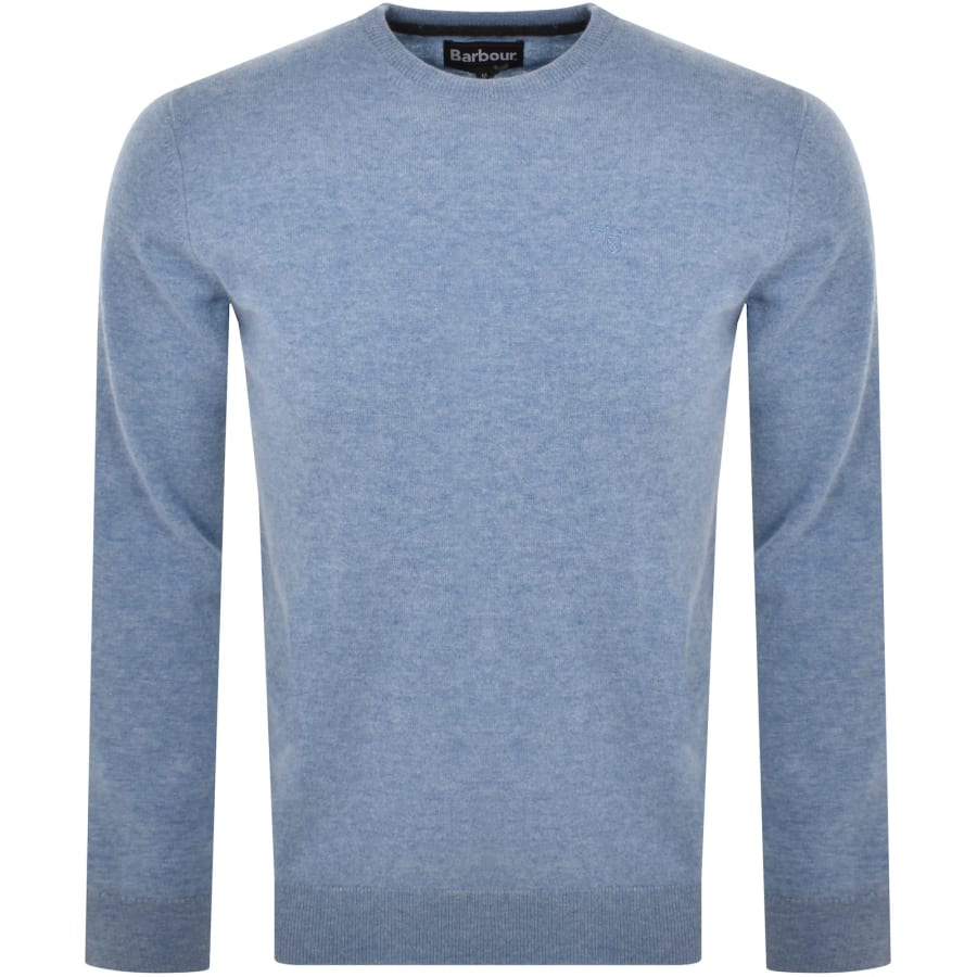 Barbour essential lambswool crew neck jumper 2025