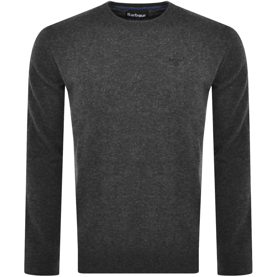 Barbour lambswool crew neck jumper deals
