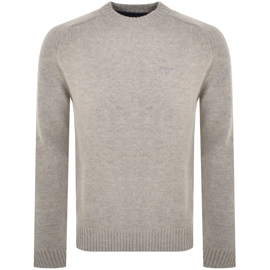 Barbour jumper grey hotsell