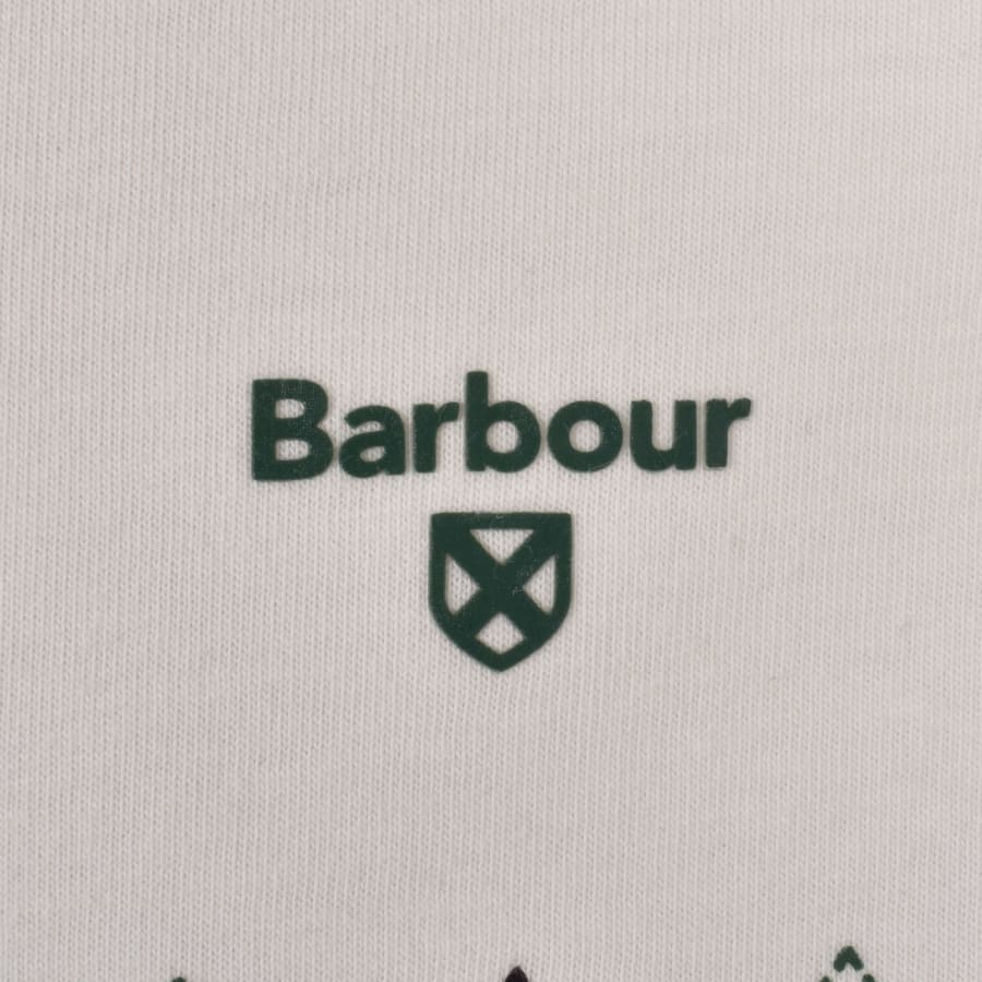 Image number 3 for Barbour Argyle Panel T Shirt