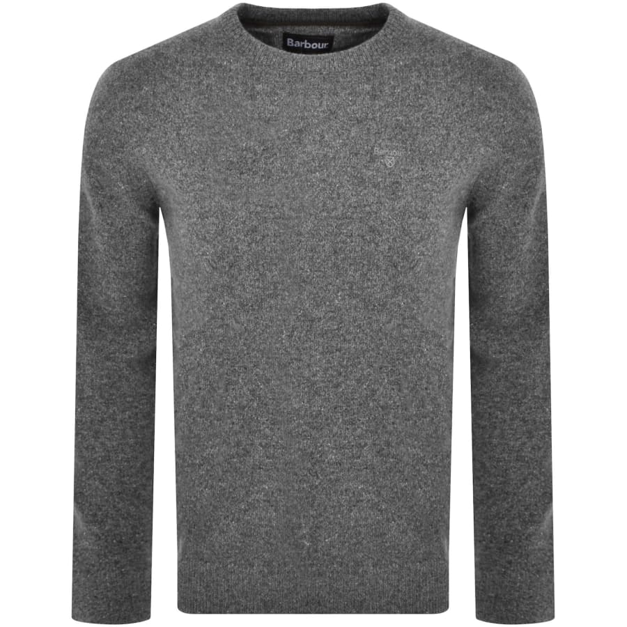 Barbour Tisbury Crew Jumper Grey