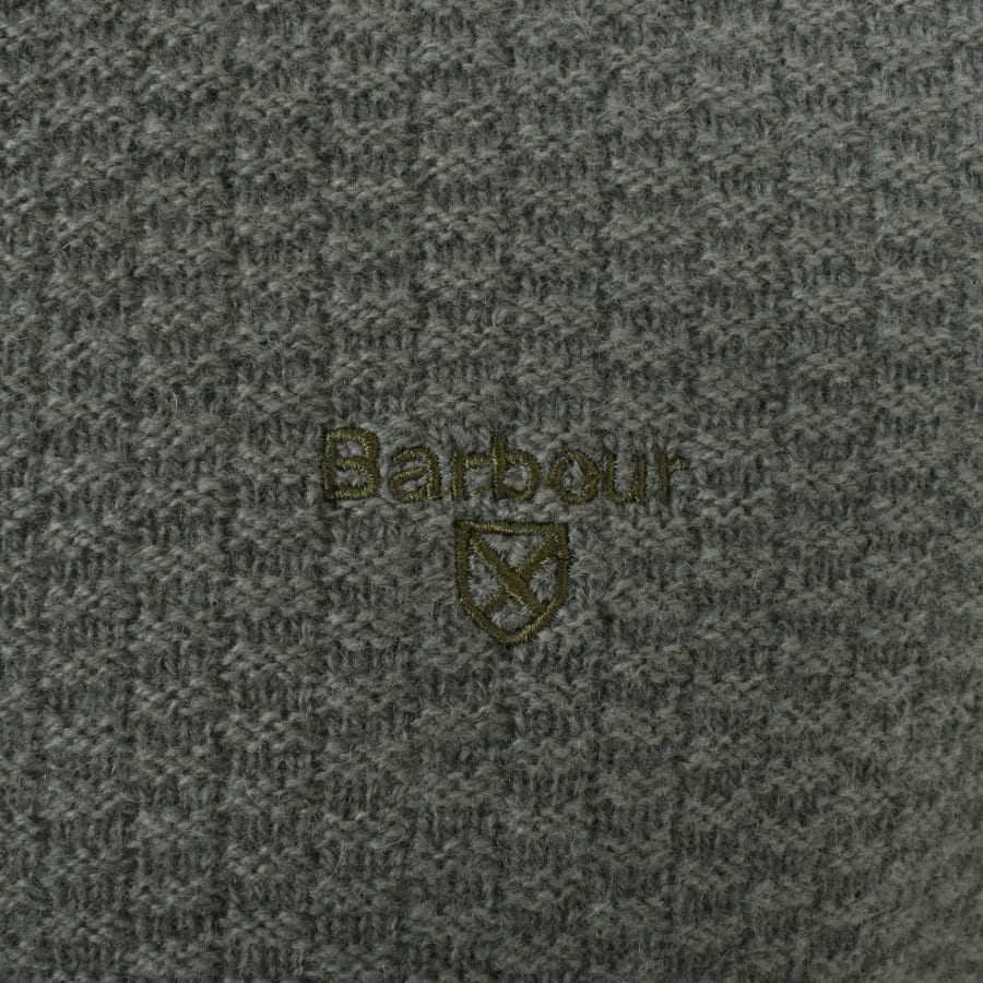 Barbour jumper grey clearance