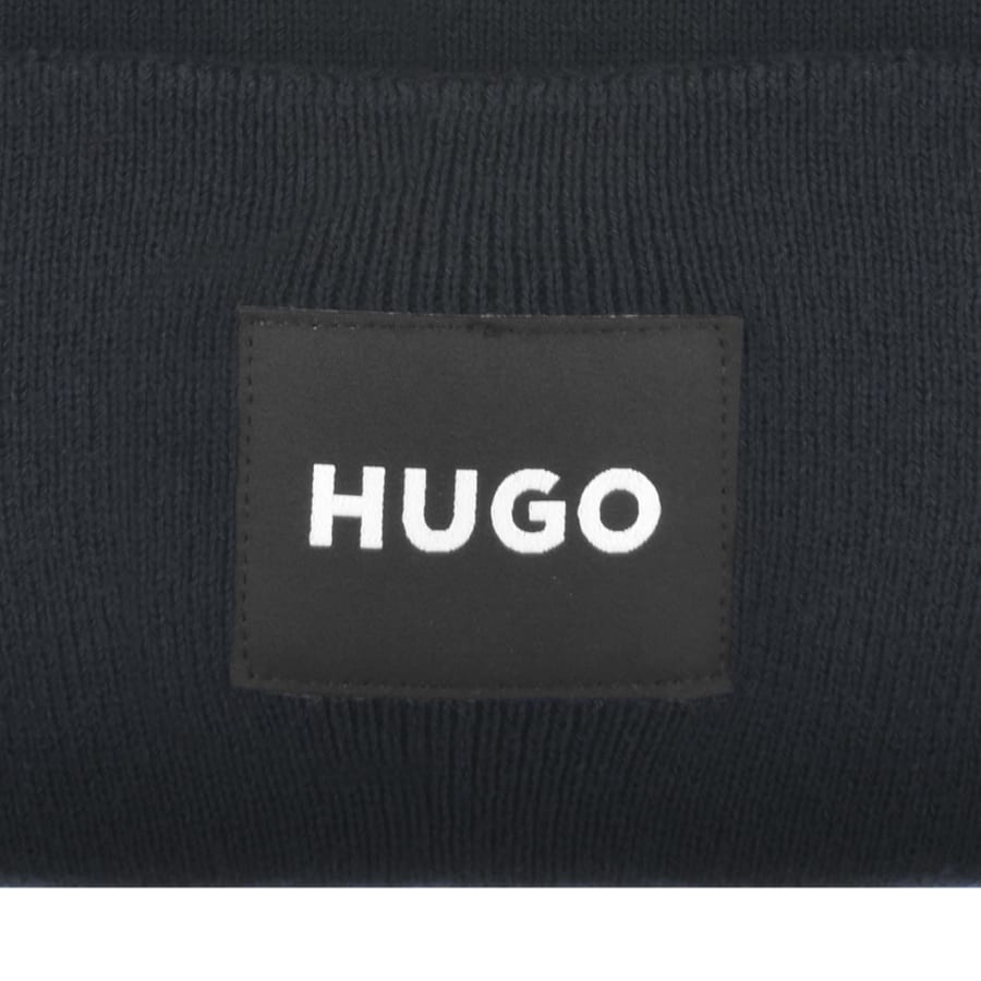 Image number 3 for HUGO Xevon Beanie Navy