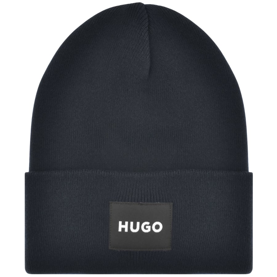 Image number 1 for HUGO Xevon Beanie Navy