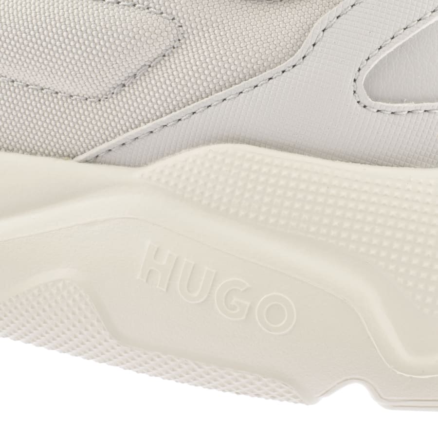 Image number 4 for HUGO Leon Runner Trainers Grey