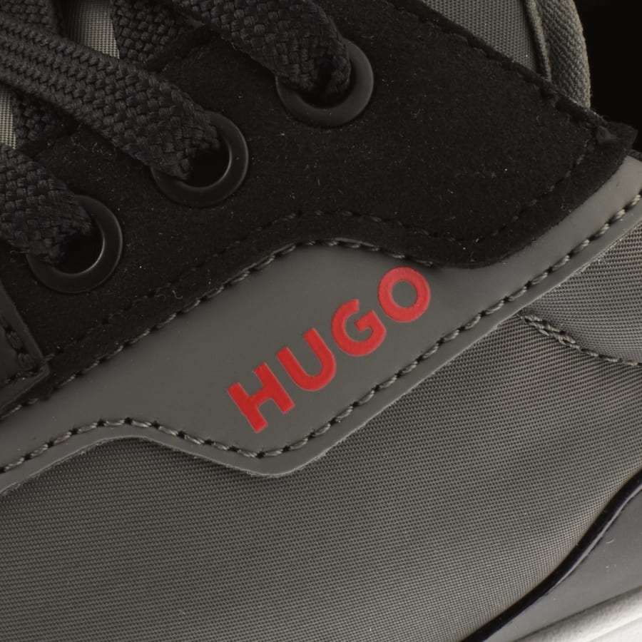 Image number 4 for HUGO Icelin Runn Trainers Grey