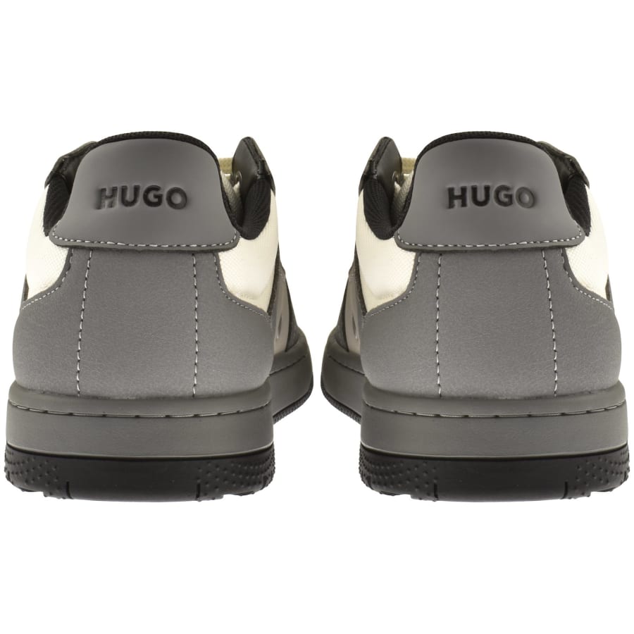 Image number 2 for HUGO Hadrian Tennis Trainers Grey