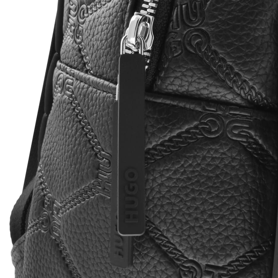 HUGO Ethon Chain Backpack Black Mainline Menswear