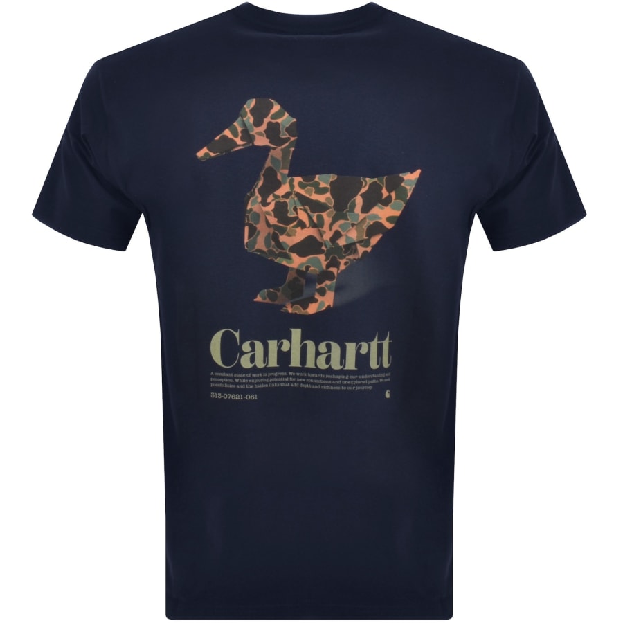 Carhartt WIP Fold Duck T Shirt Blue