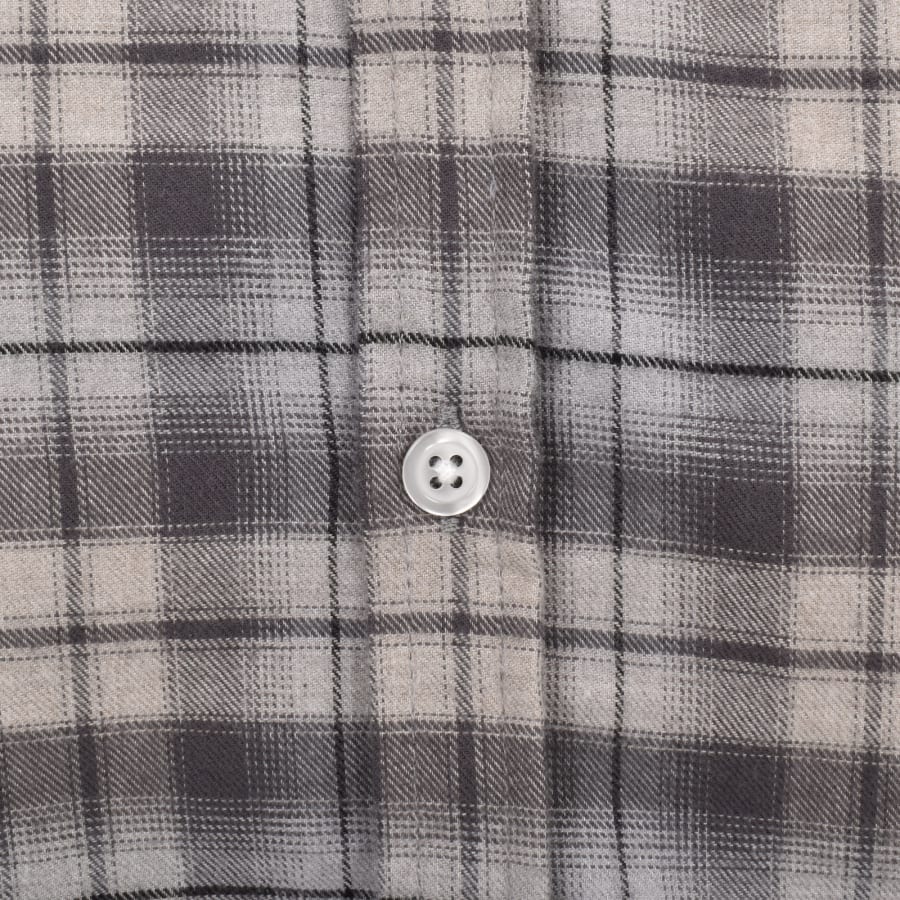 Image number 3 for Oliver Sweeney Censo Check Shirt Grey