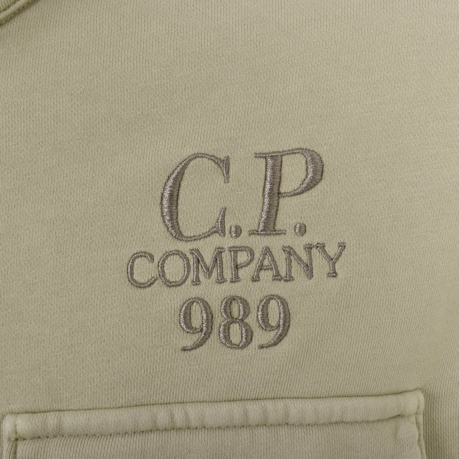 Cp company khaki hoodie shop