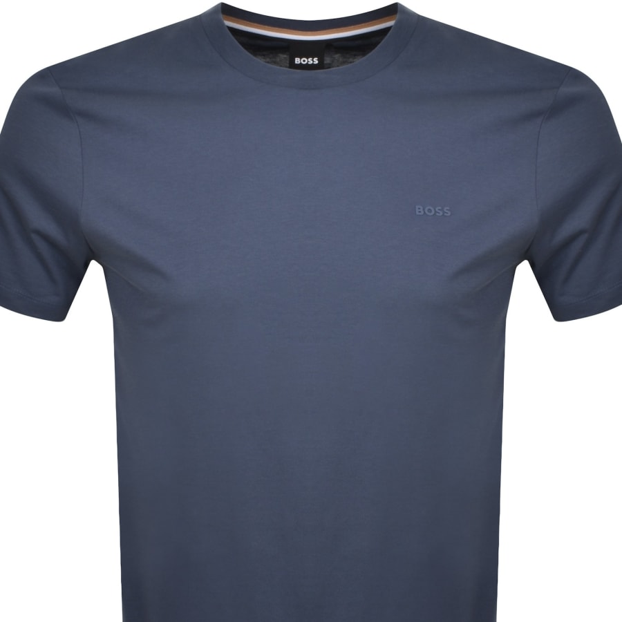Image number 2 for BOSS Thompson 01 Logo T Shirt Blue