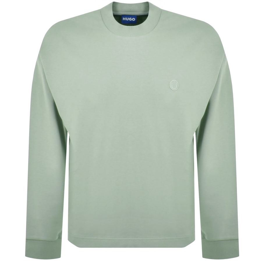 Image number 1 for HUGO Blue Ninnyo Sweatshirt Green