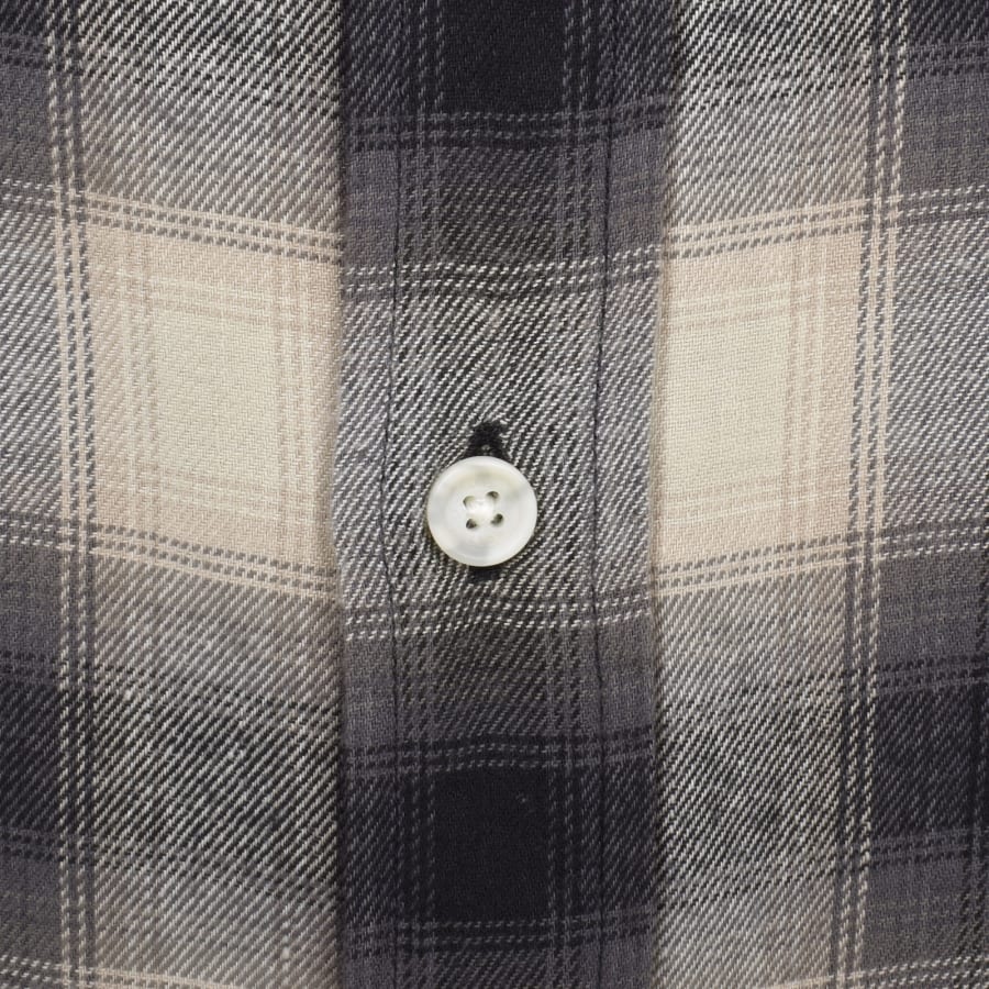 Image number 3 for BOSS C Liam Check Long Sleeve Shirt Grey