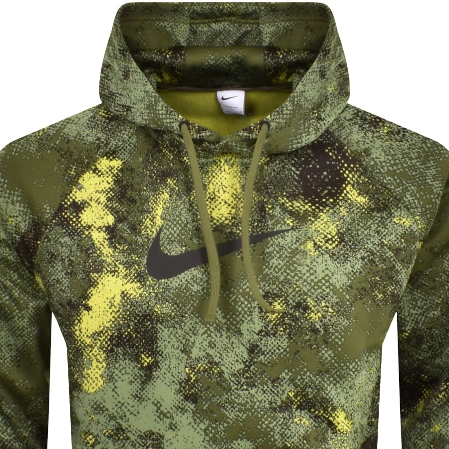 Nike Training Camo Printed Hoodie Green Mainline Menswear Canada
