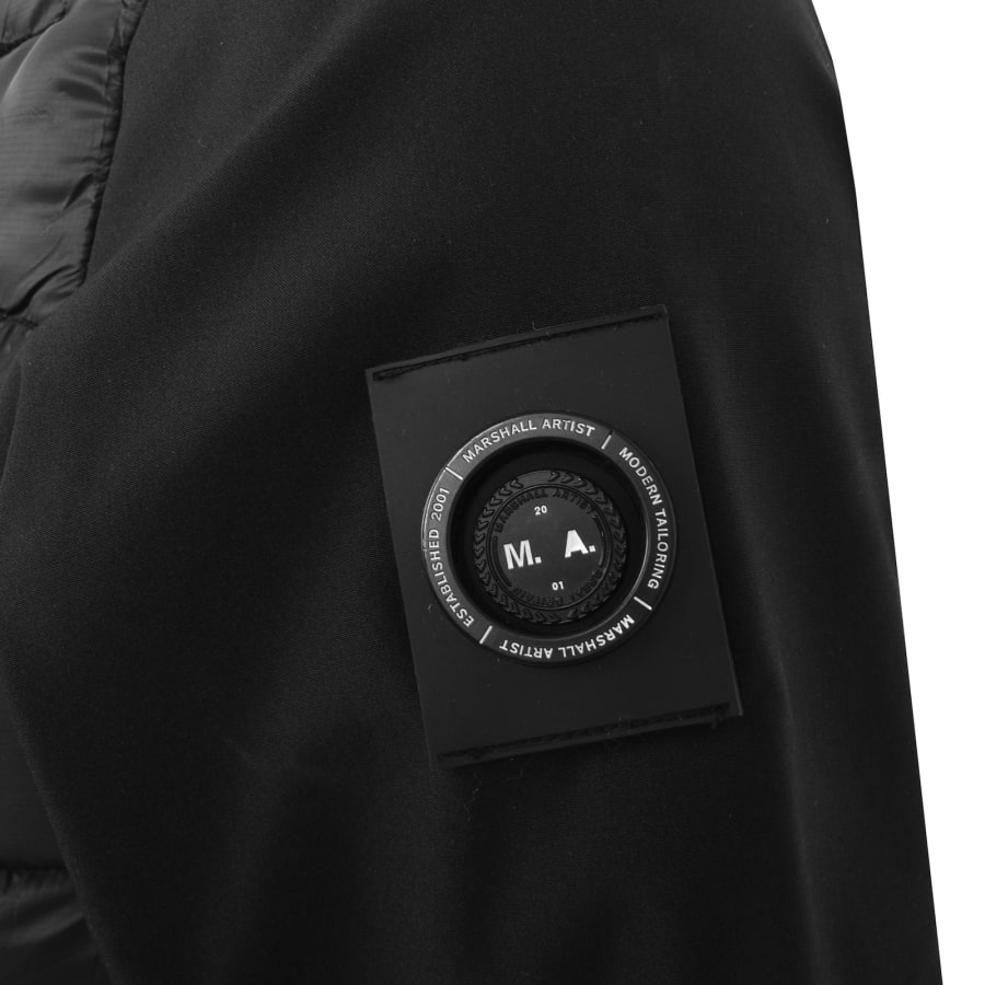 Image number 3 for Marshall Artist Ibrido Softshell Jacket Black