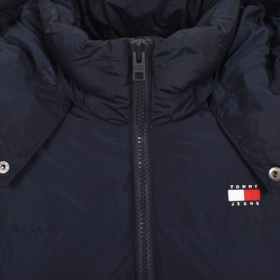 Image number 4 for Tommy Jeans Alaska Puffer Jacket Navy