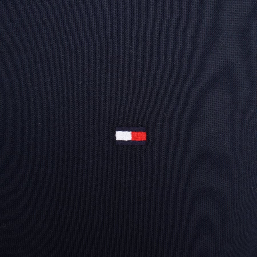 Image number 4 for Tommy Hilfiger Global Stripe Tape Hoodie Navy