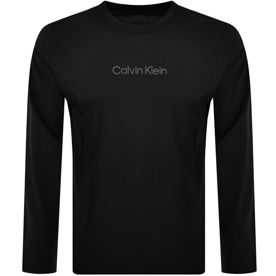Calvin Klein Lounge Long Sleeve T Shirt Black