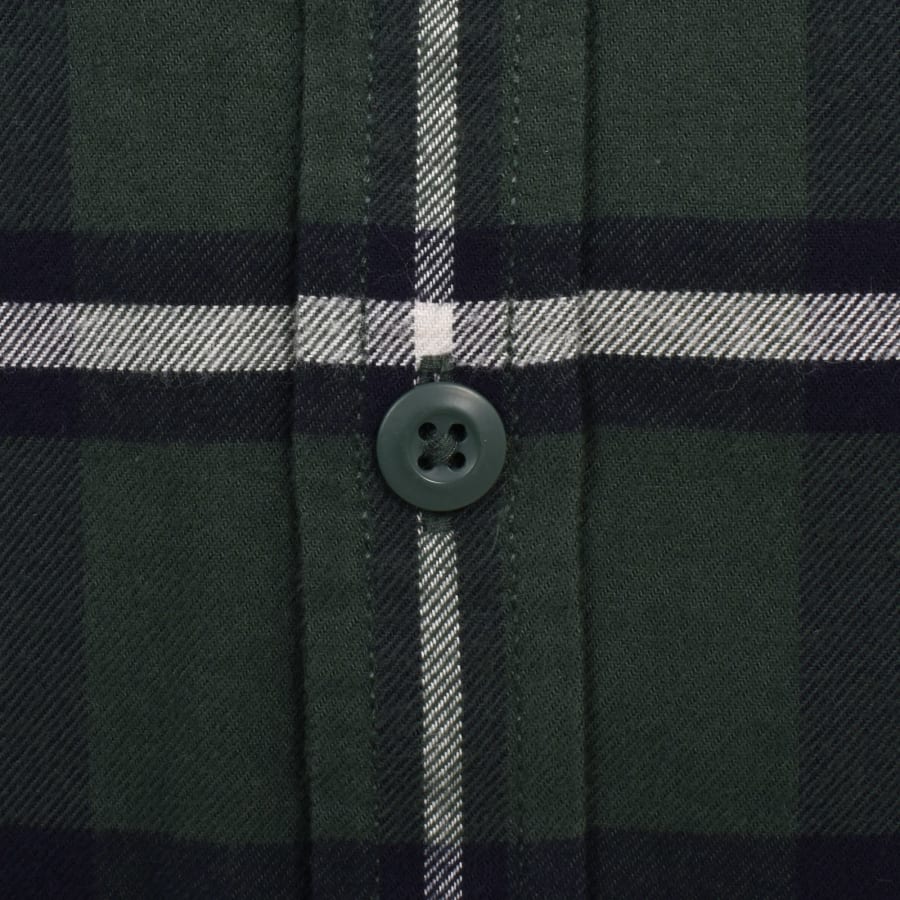 Image number 4 for Carhartt WIP Garnett Check Loose Fit Shirt Green