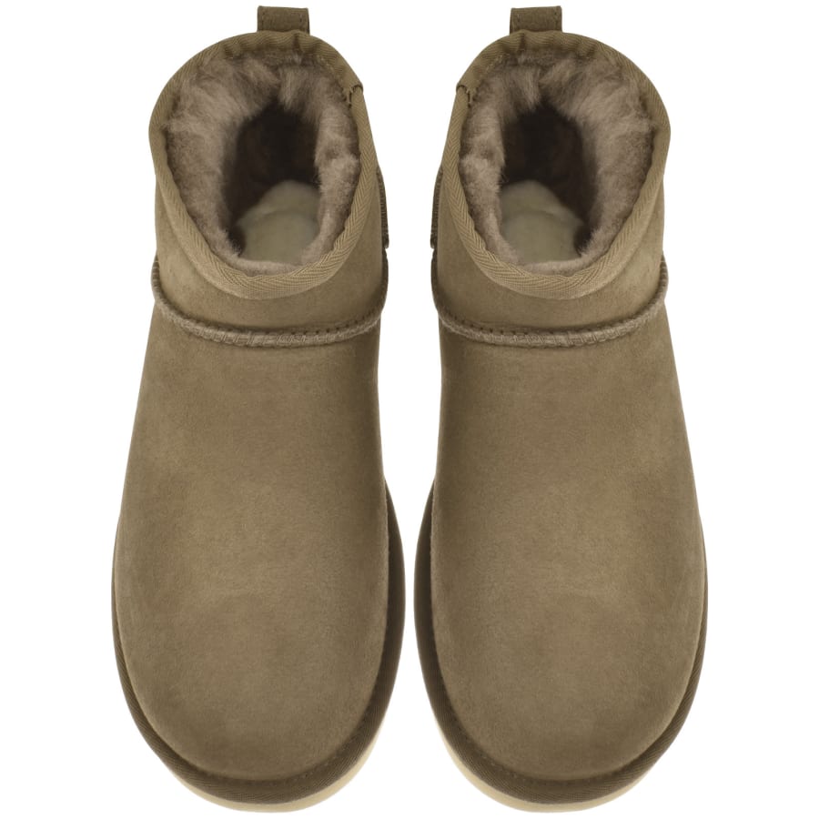 Image number 3 for UGG Classic Ultra Mini Boots Brown