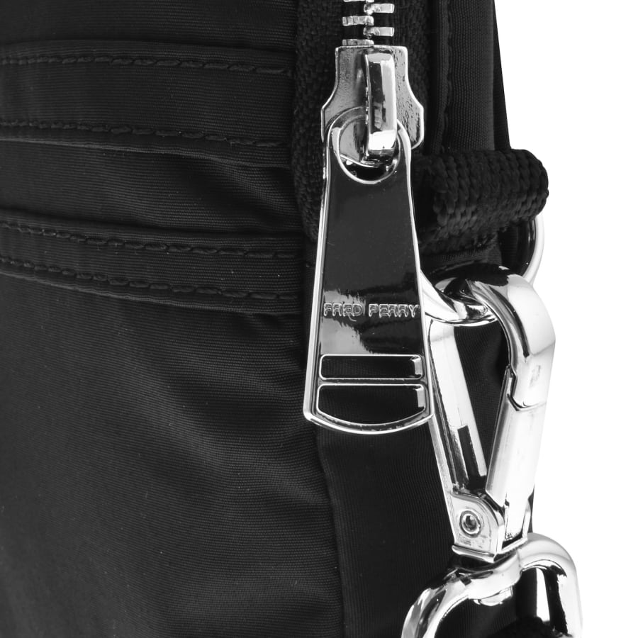 Fred Perry Nylon Twin Tipped Small Bag Black Mainline Menswear United States