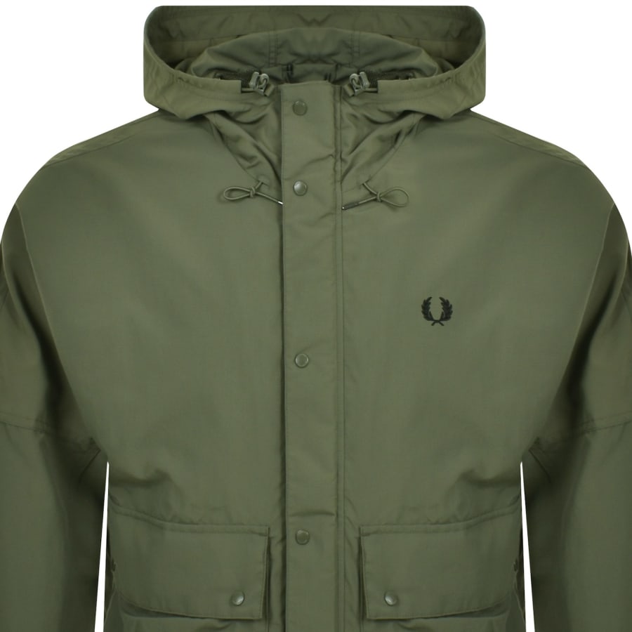 Fred perry hooded jacket clearance