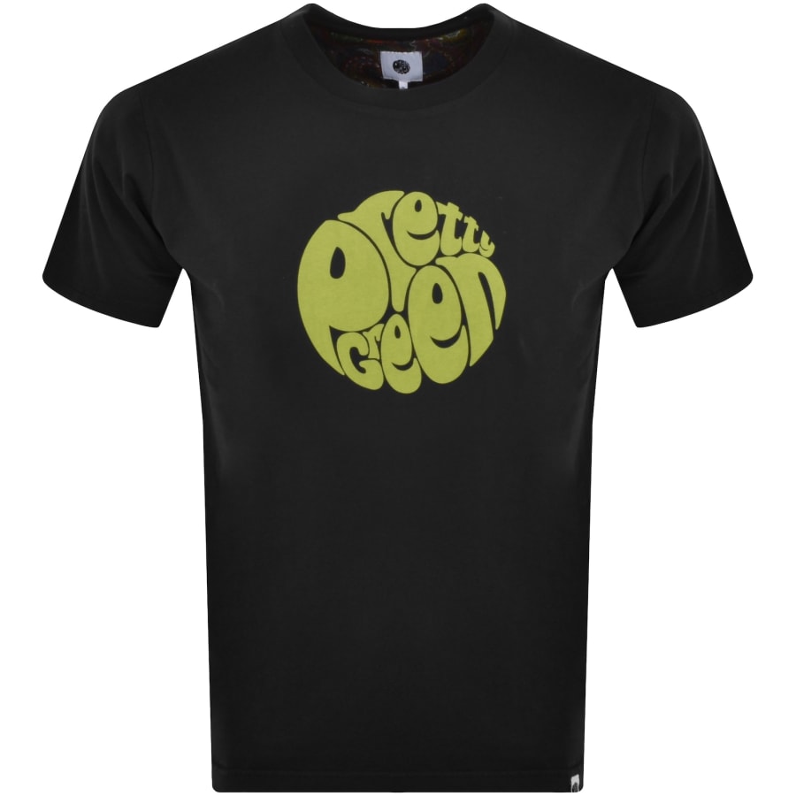 Image number 1 for Pretty Green Gillespie T Shirt Black