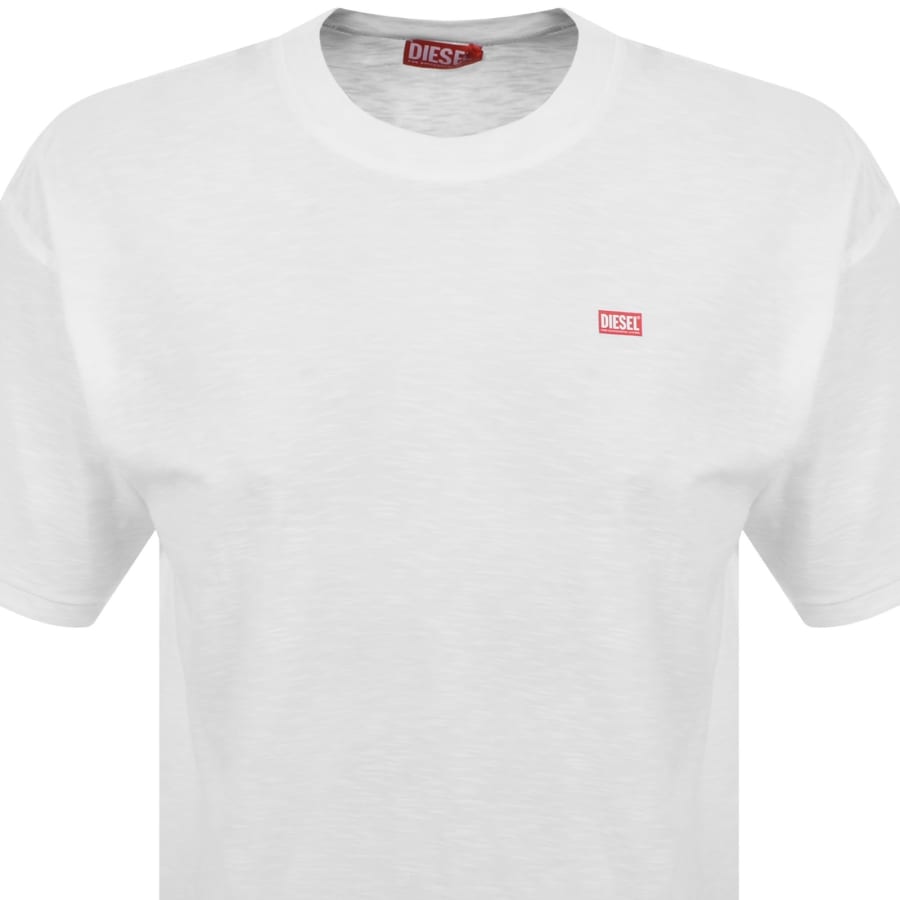 Image number 2 for Diesel T Boxt K2 Regular Fit T Shirt White