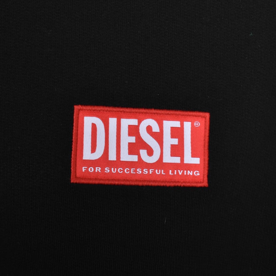 Image number 3 for Diesel Boxt Lab Hoodie Black