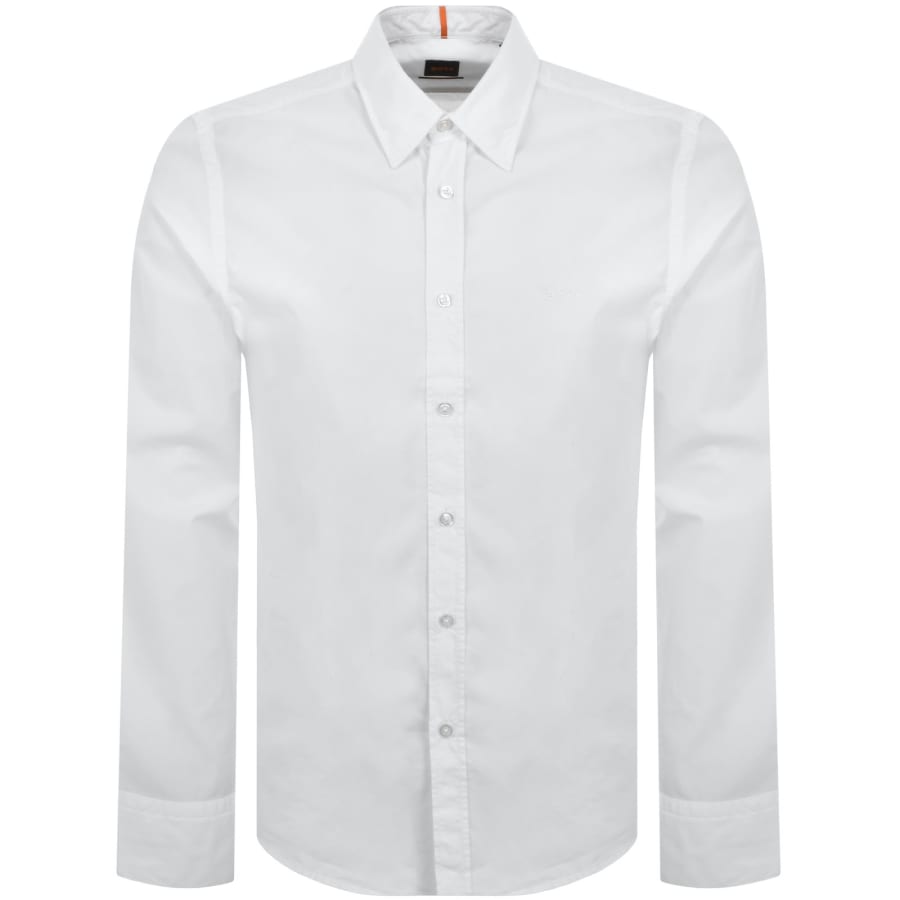 Image number 1 for BOSS Relegant 6 Regular Fit Shirt White