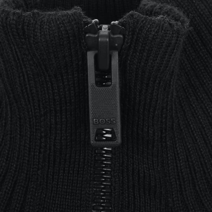 Black jumper mens hugo boss on sale