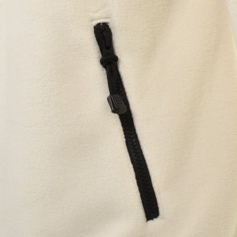 Image number 5 for Timberland Quarter Zip Polar Fleece Cream