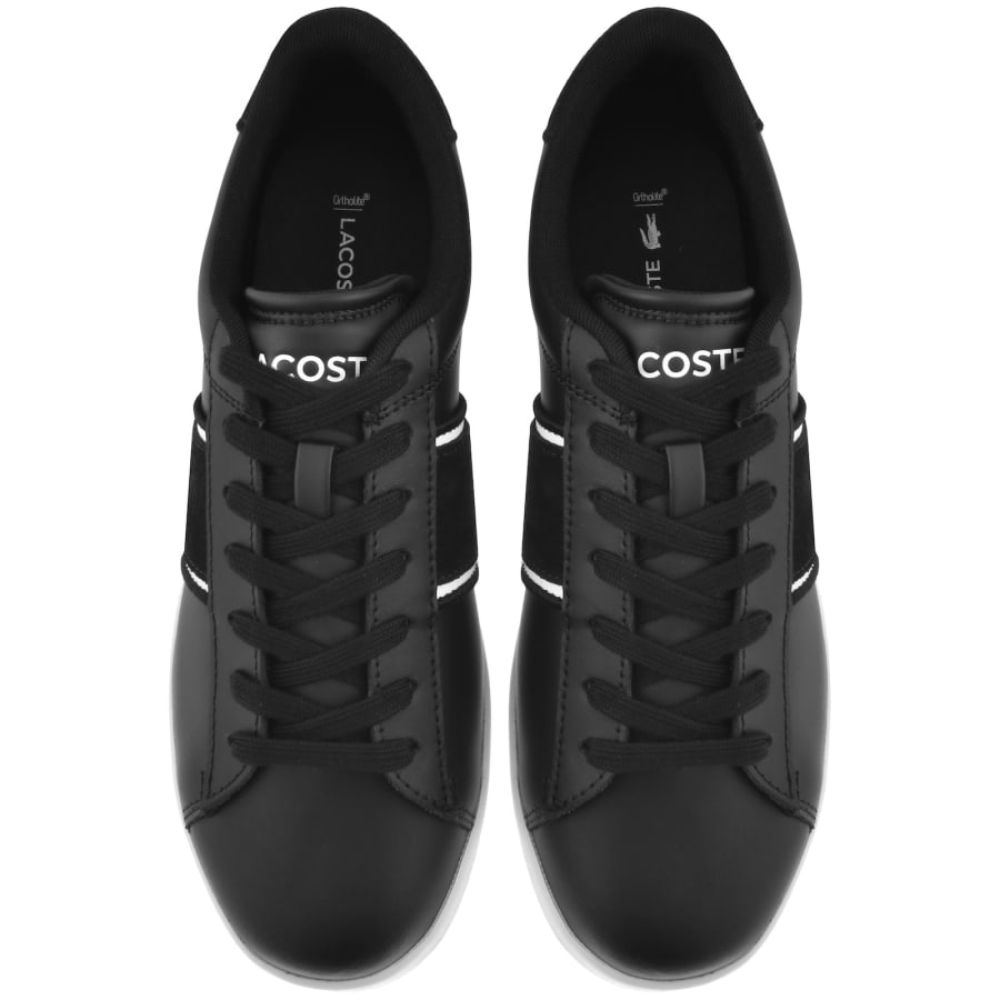 Image number 3 for Lacoste Carnaby Set 224 1 Trainers Black