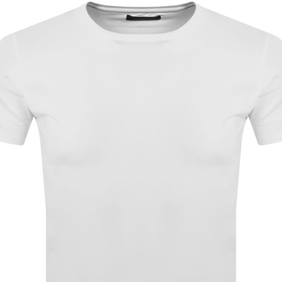 Image number 3 for Replay Logo T Shirt Whte