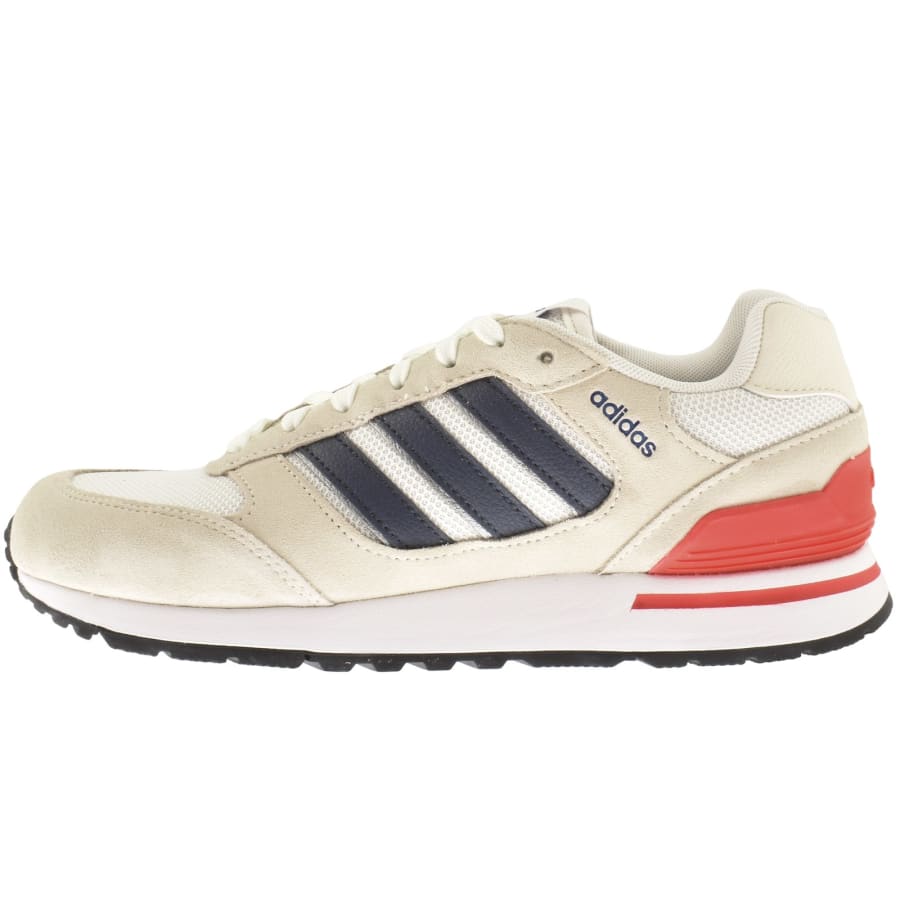Beige adidas trainers best sale