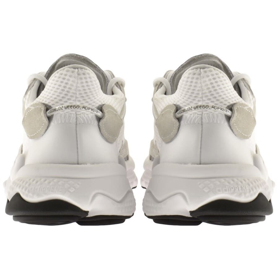 Adidas originals ozweego trainers in white on sale