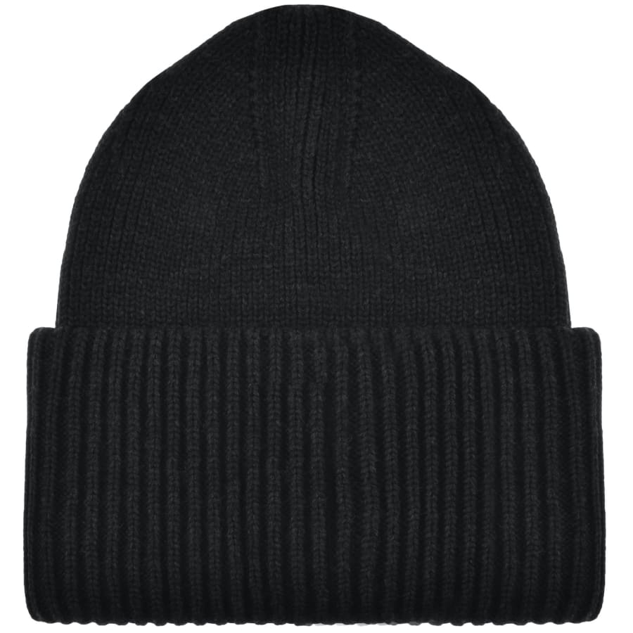 Image number 2 for Parajumpers Ribbed Beanie Street Hat Black