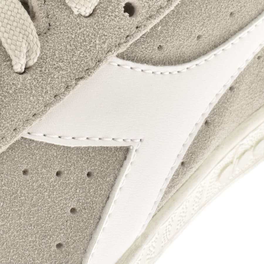 Image number 4 for Diadora Game L Low Suede Trainers Grey