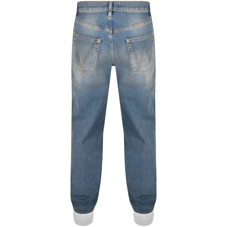 Image number 2 for Vivienne Westwood Ray Washed Stretch Jeans Blue
