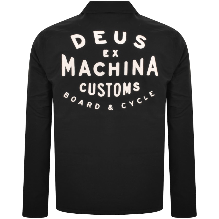 Deus Ex Machina Workshop Coach Jacket Black Mainline Menswear Ireland
