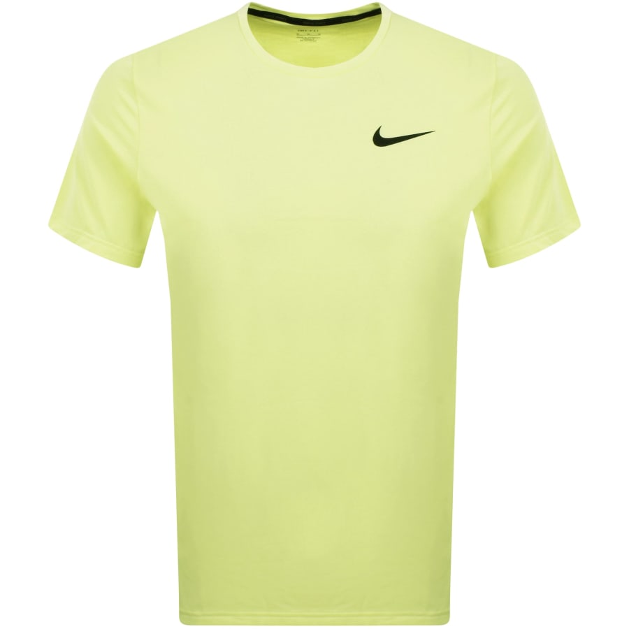 Image number 1 for Nike Training Dri Fit Hyper Dry T Shirt Green