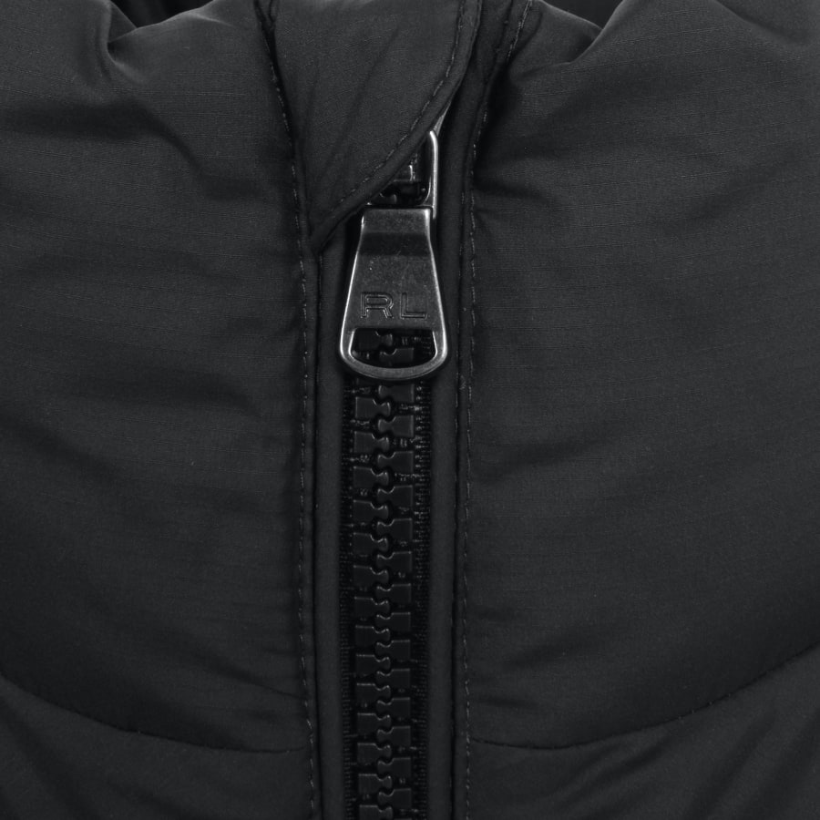 Ralph Lauren Quilted Gilet Black Mainline Menswear Canada