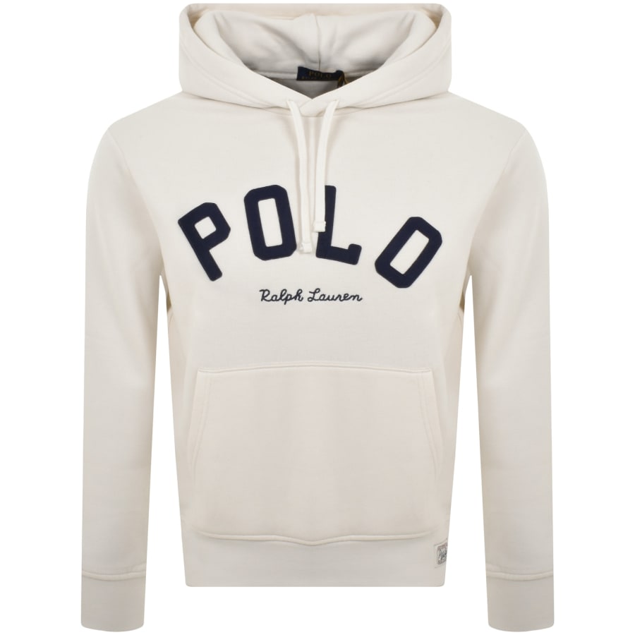 Ralph Lauren Pullover Hoodie Off White Mainline Menswear Australia